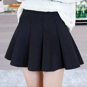 Space cotton skirt with zipper